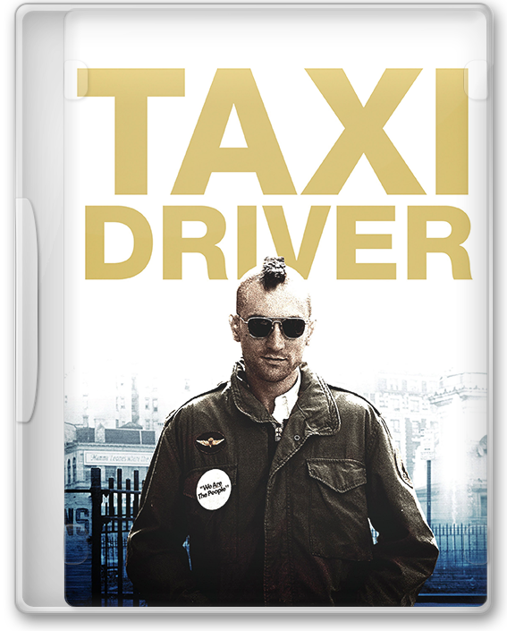 Taxi Driver (1976) DVD folder icon v2 by FolderIconBoy on DeviantArt
