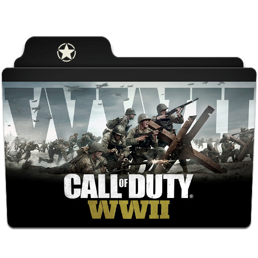 Call of Duty: WWII (2017) folder icon v2 by FolderIconBoy on DeviantArt
