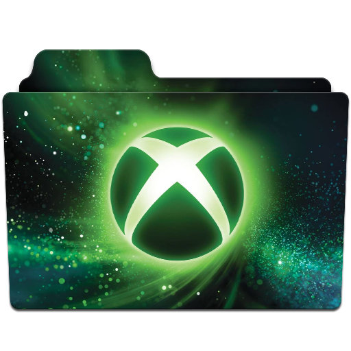 XBOX folder icon v3 by FolderIconBoy on DeviantArt