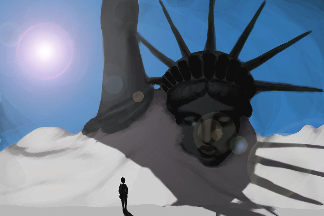 Visiting Lady Liberty by caildemort on DeviantArt