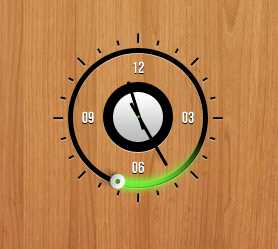 Green Clock