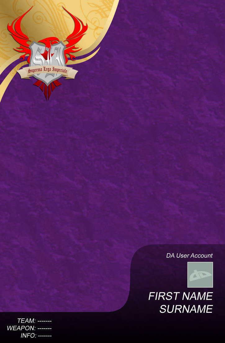 SLI Profile Template by Cavalieri on DeviantArt SLI Profile Template by Cavalieri on DeviantArt