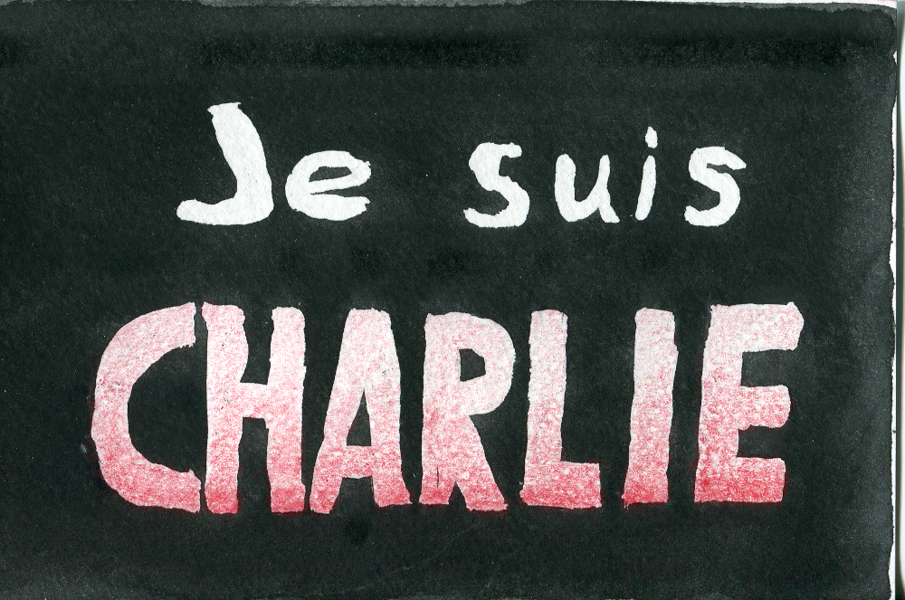 Post card - Je suis Charlie - Postcrossing - 0004