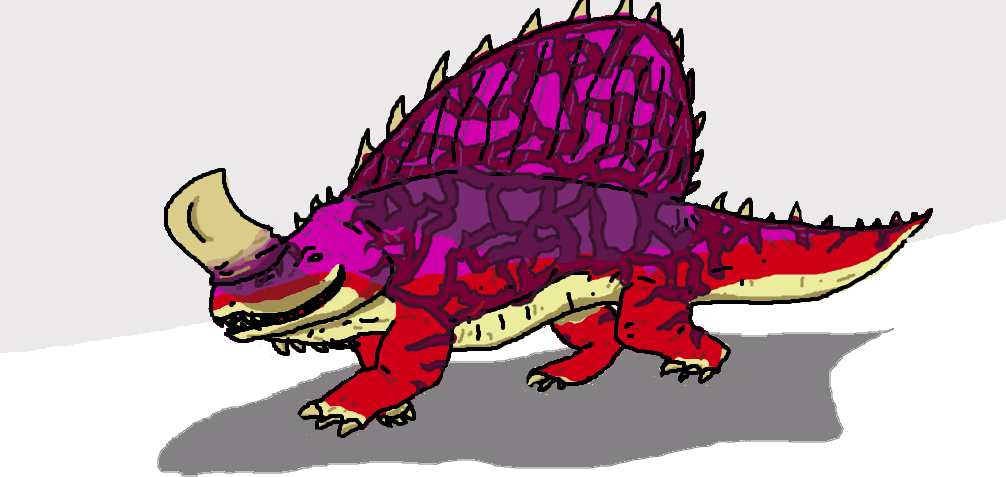 Jurassic world the game Dimetrodon