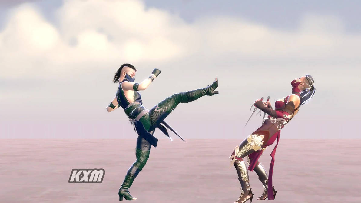 (Short Fight) X96 Mileena Vs MK1 Mileena (SFM) by KitanaxMomiji on ...