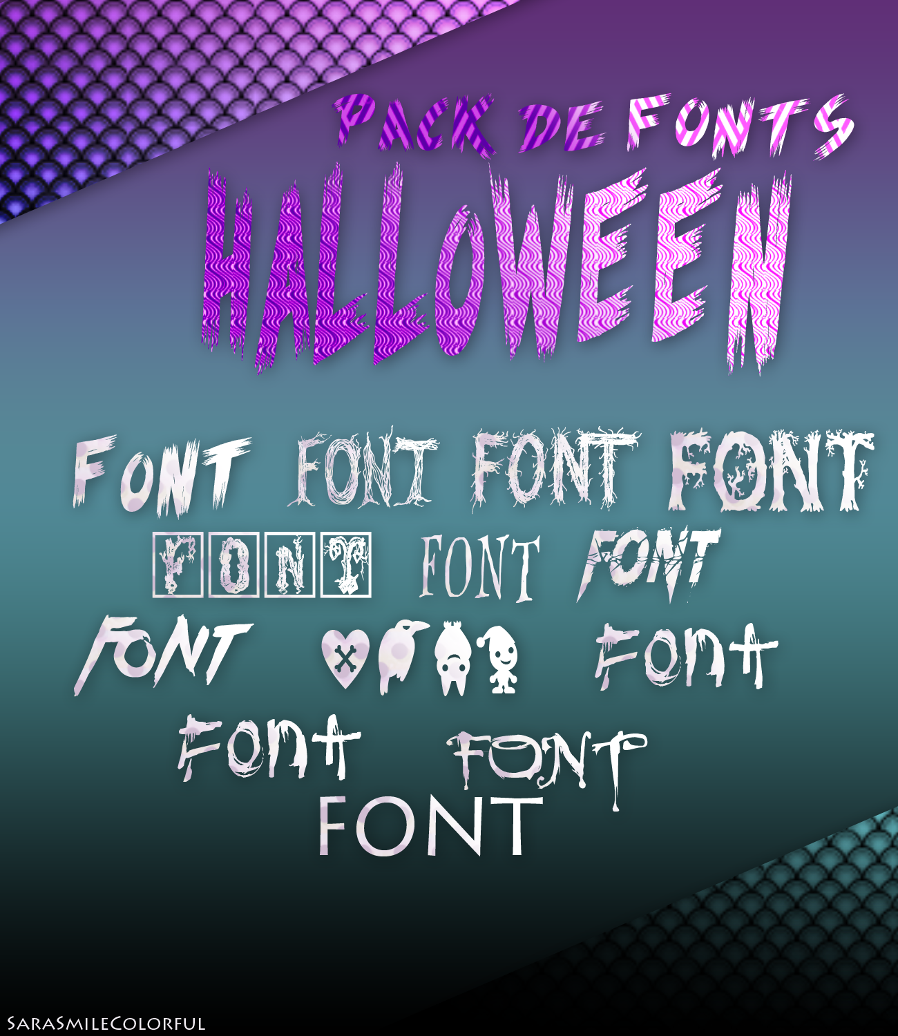 +FONTS: Halloween