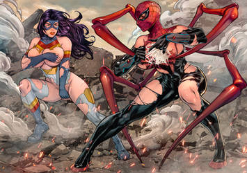 The Superior Spider-Girl vs Lady Valiant!