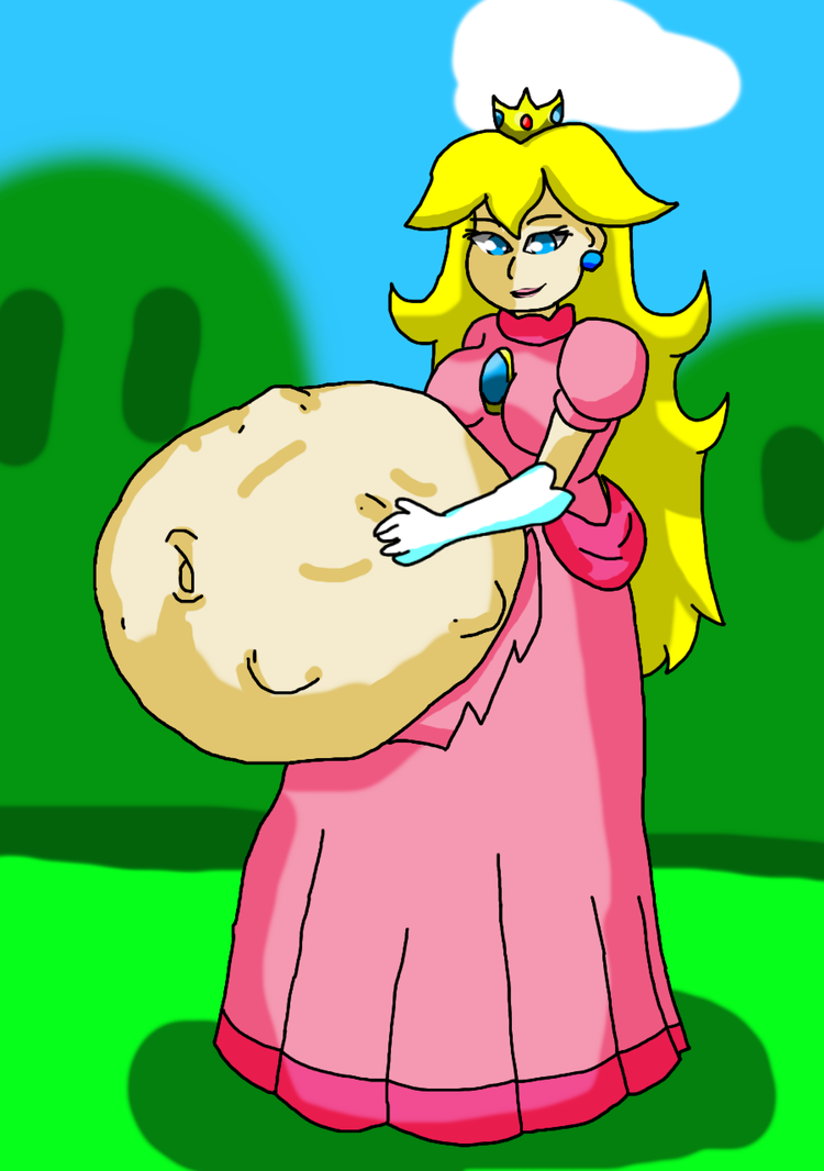 (Comission) Peach vore by Lapisiugna on DeviantArt.