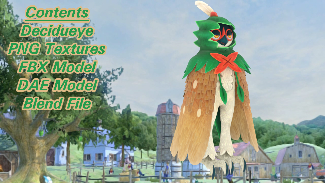 Miraidon 3D Model (FBX) - Pokemon Scarlet Violet by WingedZard64 on  DeviantArt
