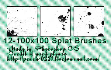 spatter icon brushes by princesspeach0221 on DeviantArt