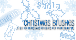Christmas Brushes