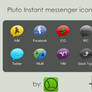 Messaging icons 'Pluto'