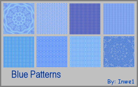 Light Blue Patterns