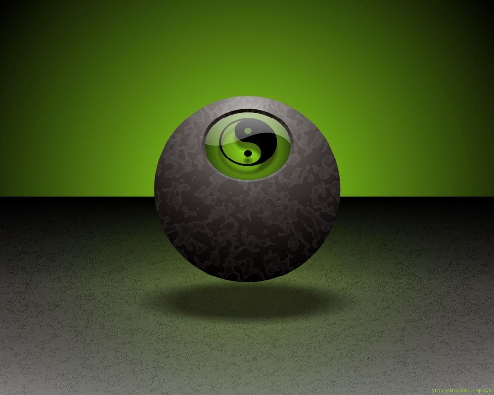 Ying Yang Stone