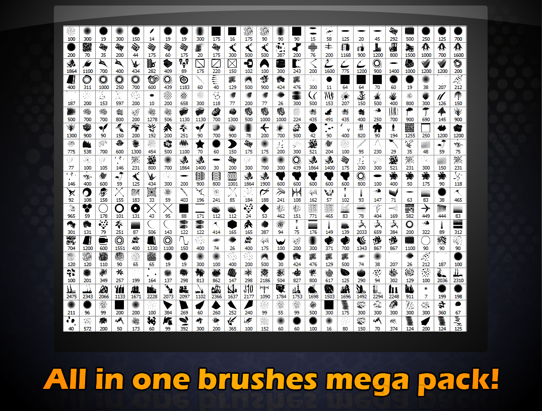 All you need brushes mega pack[Lite] by Viweu on DeviantArt