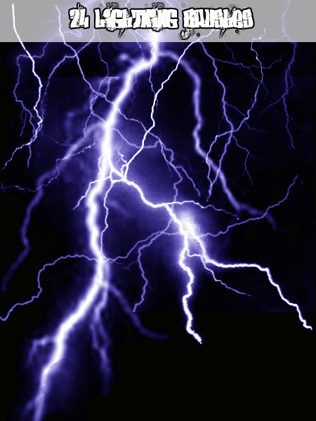 Lightning Brushes by Aggr3ssi0n on DeviantArt