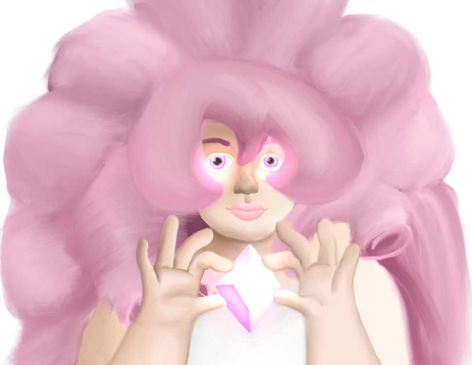 Pink diamond, Rose quartz by ideafeastbeast on DeviantArt