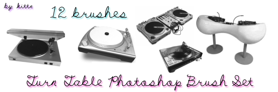 Turntables HipHop Brushes