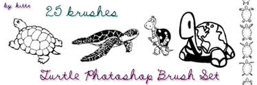 Turtle Photoshop Brushes
