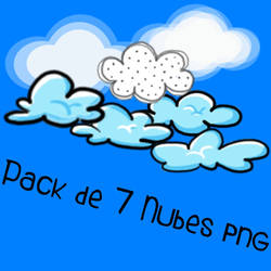 Pack de Nubes png.