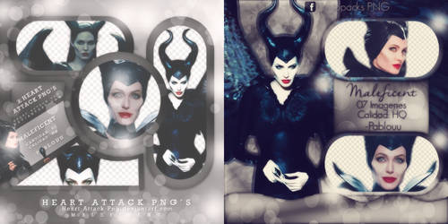 PACK PNG 009 /// MALEFICA.