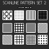 Scanline pattern set 2
