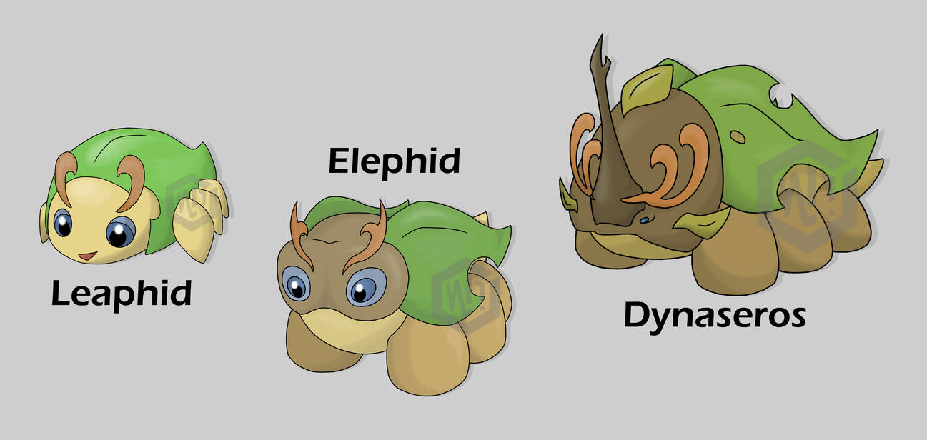 Grass Starters The Beetle Pokemon By Wanderingrandomer On Deviantart