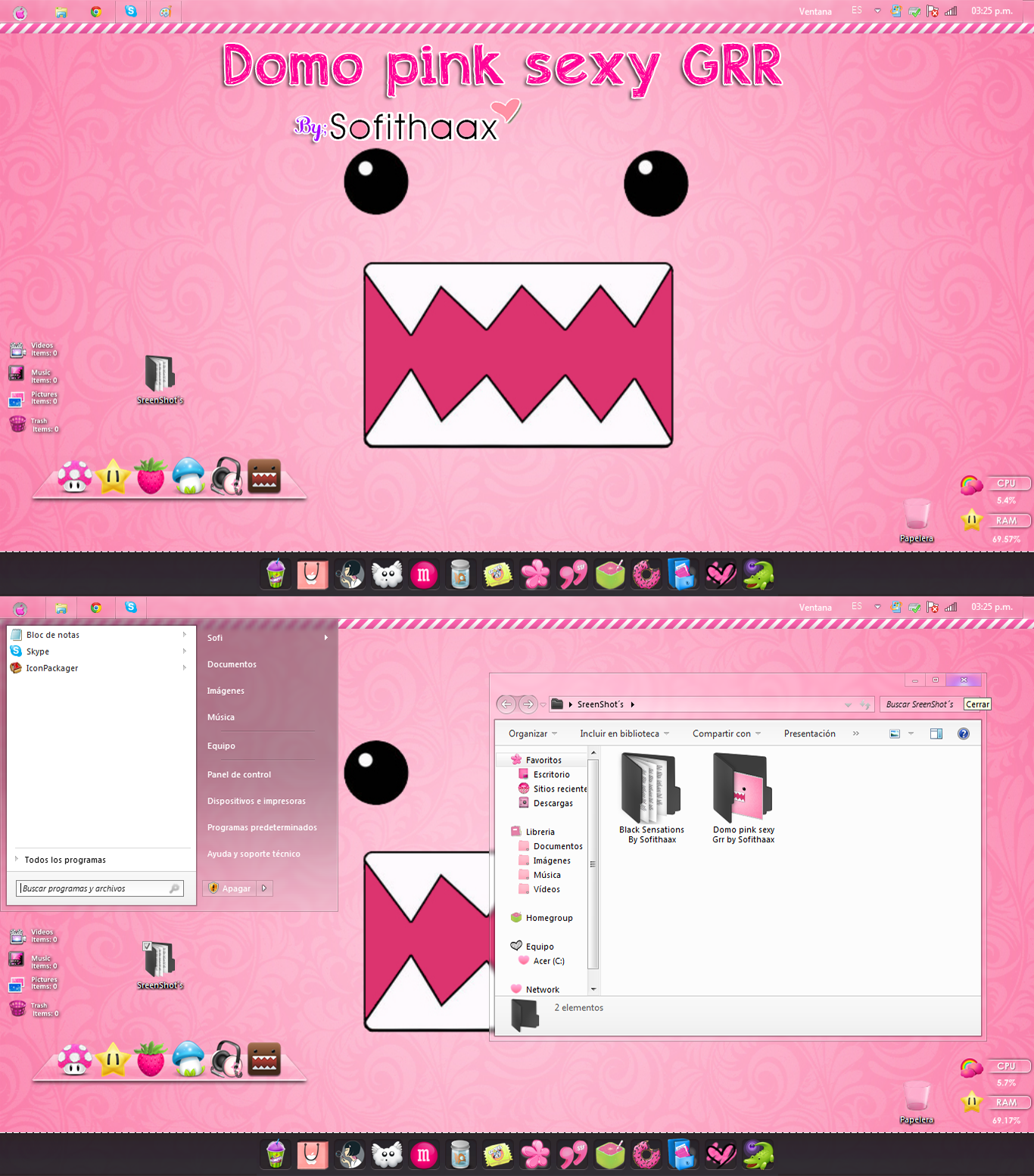 ScreenShot Domo pink sexy GRR By Sofithaax