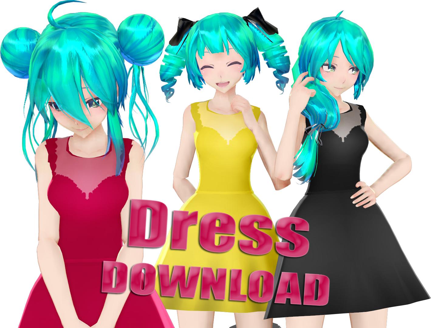 MMD :: Dress DOWNLOAD by Cylops2000 on DeviantArt