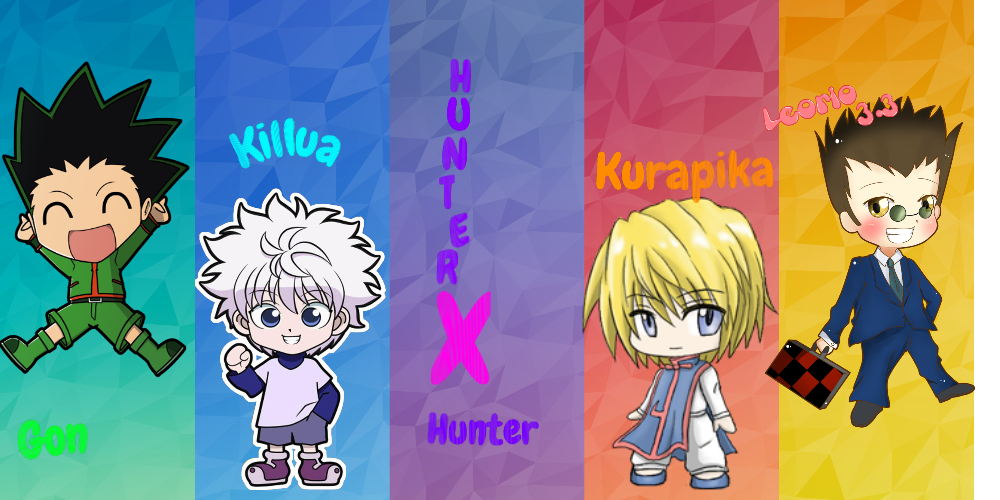 Hunter X Hunter Chibi Wallpaper By Cookiederphannah On Deviantart