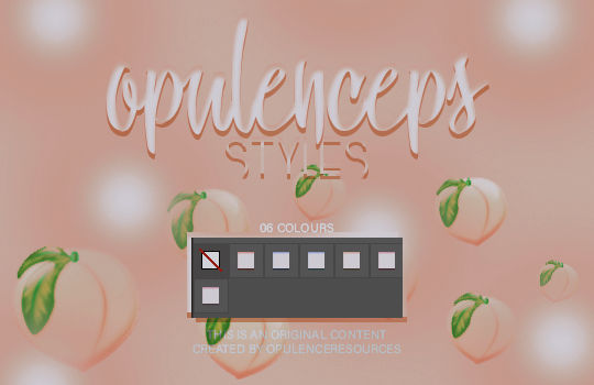 Opulenceps (2) Styles | PEACH