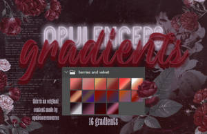 gradients (1) | berries and velvet by opulenceps