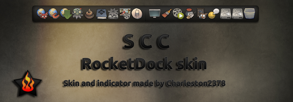 SCC RocketDock Skin.