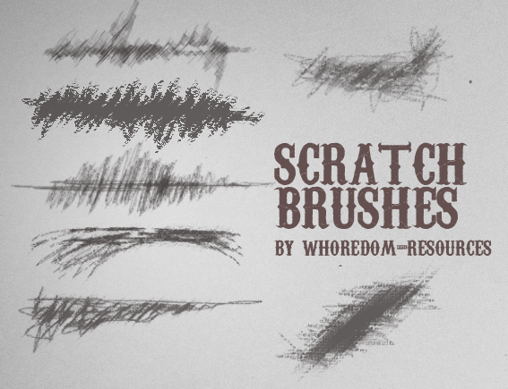 Scratch brushes