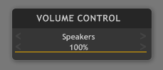 VolumeControl 1.1