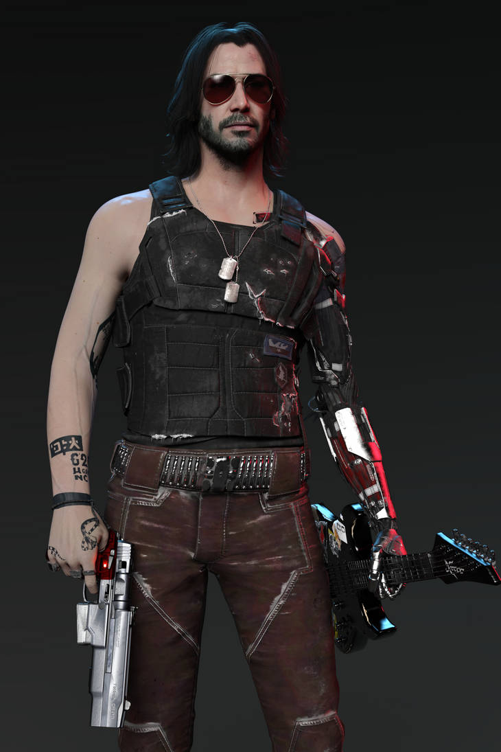 Johnny Silverhand g8.1 male by BlopblopFish on DeviantArt