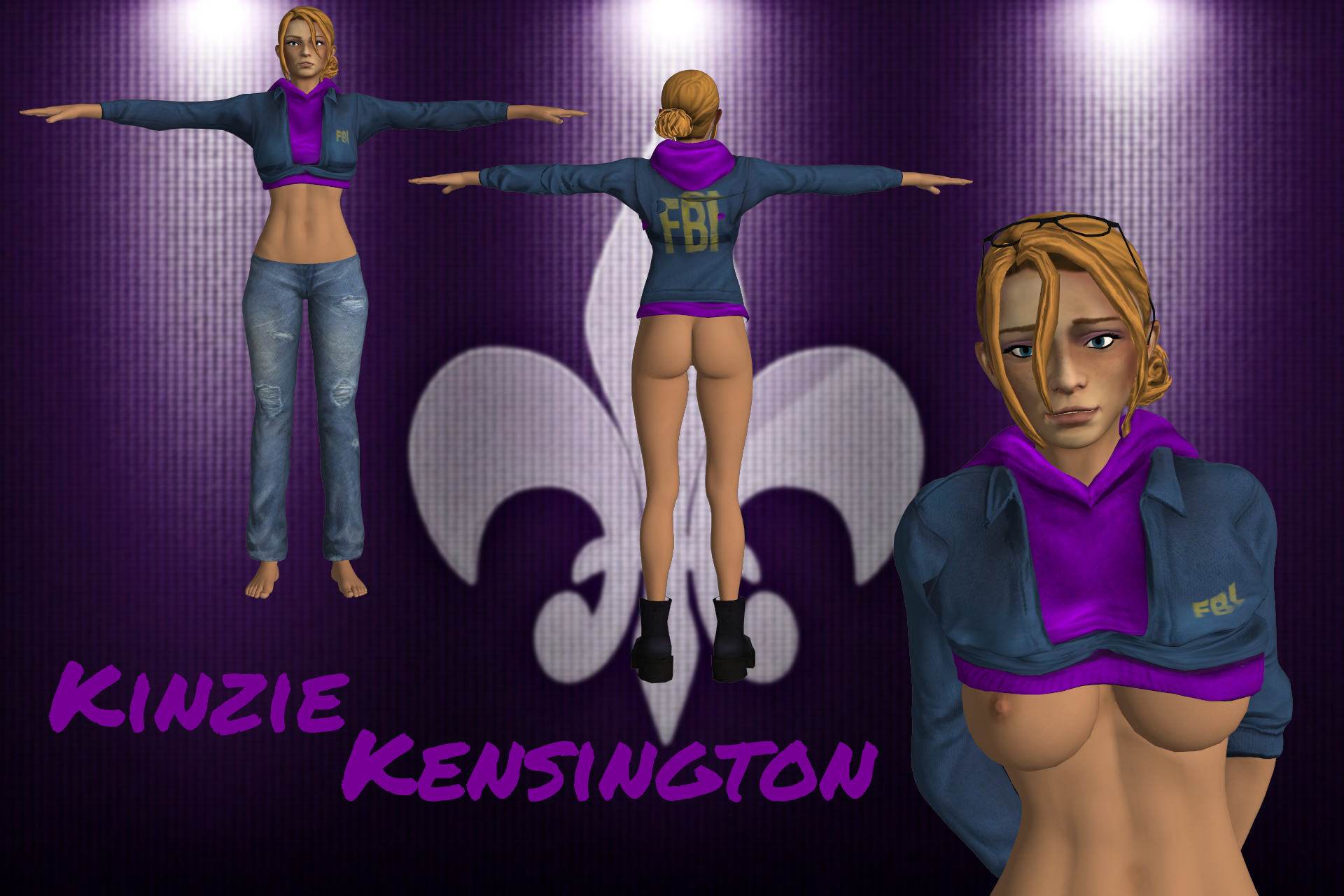 Saints Row Kinzie Hentai
