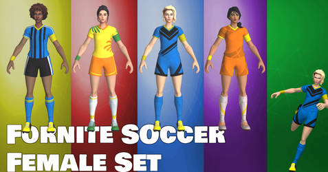 Fortnite Soccer - Female Set