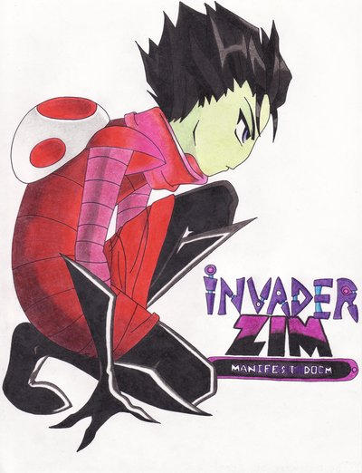 Invader Zim Zim X Demon Child Reader By Legoninjagogirl On Deviantart