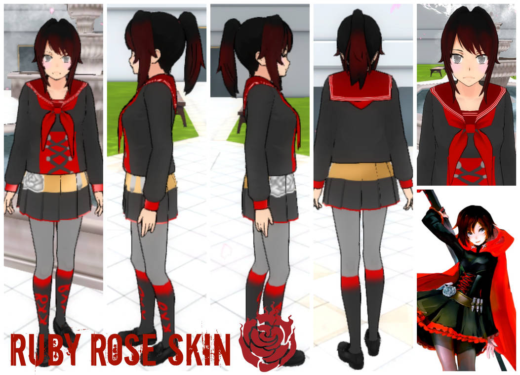 Ruby Rose Skin by AlchemistOtaku on DeviantArt