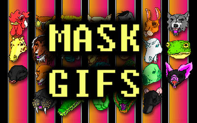 Hotline Miami Animated Mask Icons