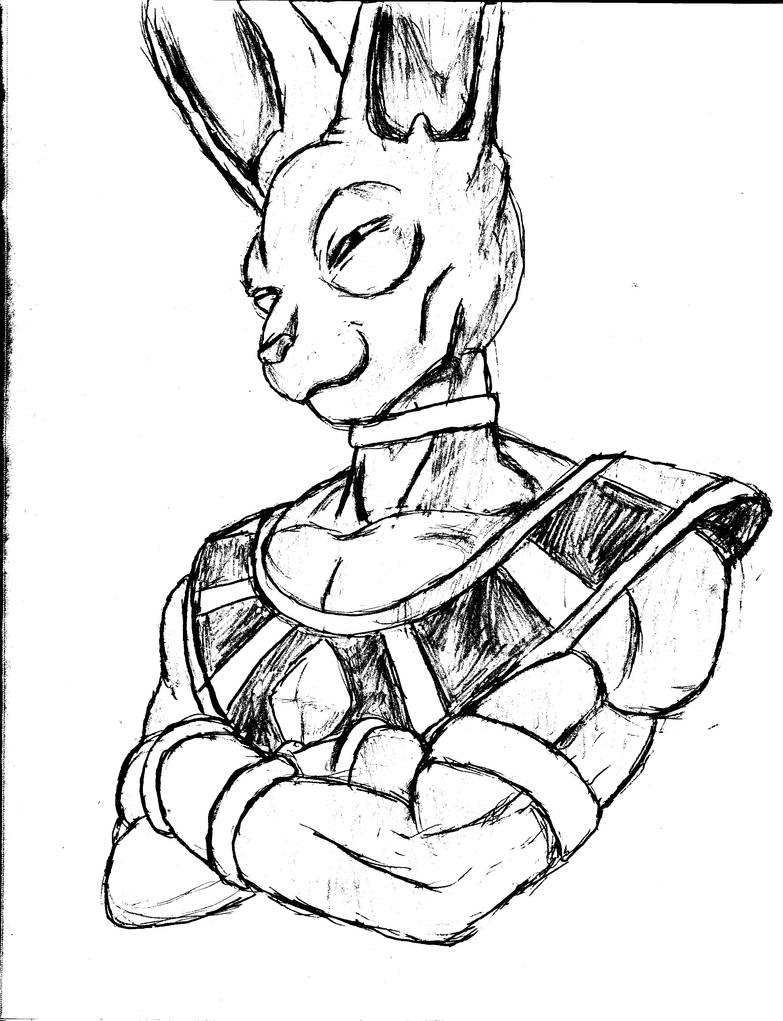 Dbz Bills Sketch By Camberf On Deviantart