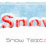 Snow Text