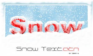 Snow Text