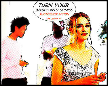 Comics Photoshop action