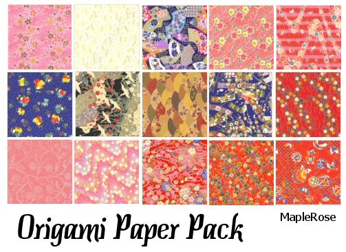 Origami Paper Pack