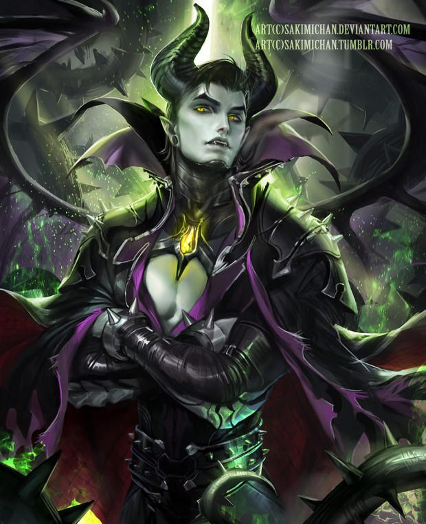 Male!Maleficent x reader Think of me by rinalopunny123 on DeviantArt