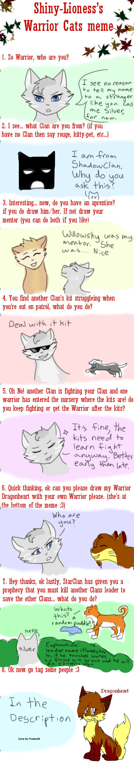 Warrior Cats Meme By Frostwolf8 On Deviantart