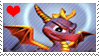 : Spyro stamp : by Tibb-Wolf