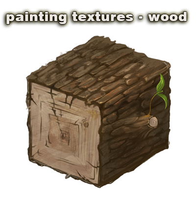 painting textures - wood - video